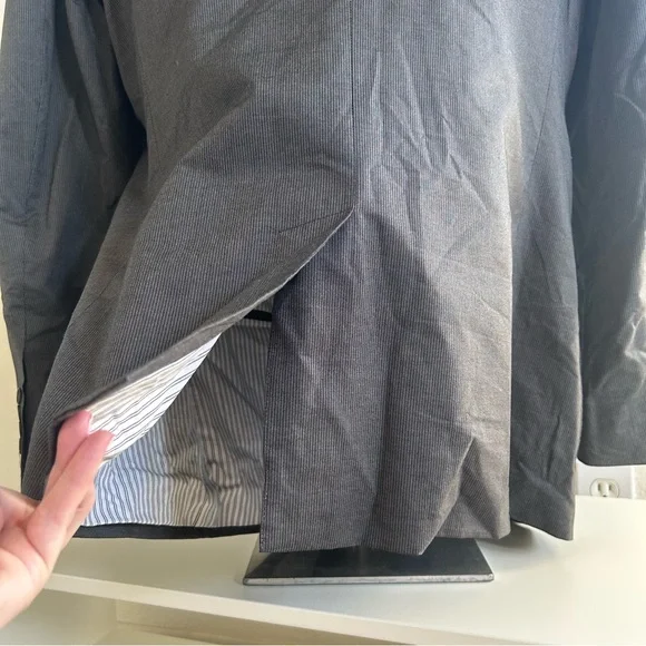 Pinstripe Blazer